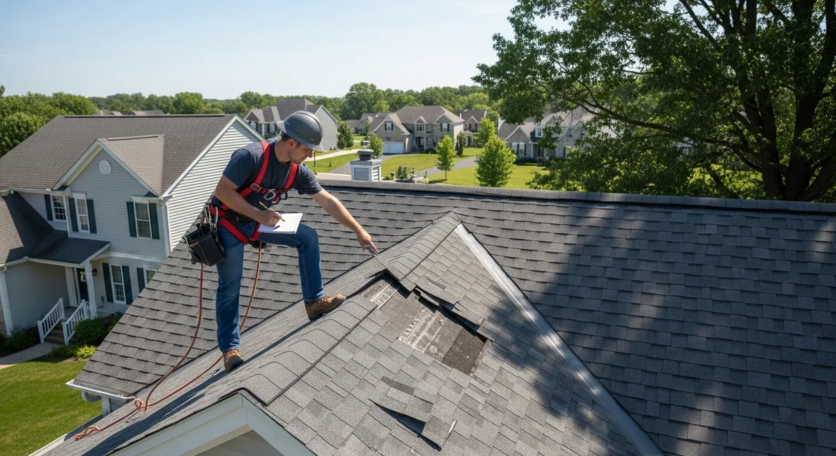 Roof repair in Chantilly Virginia