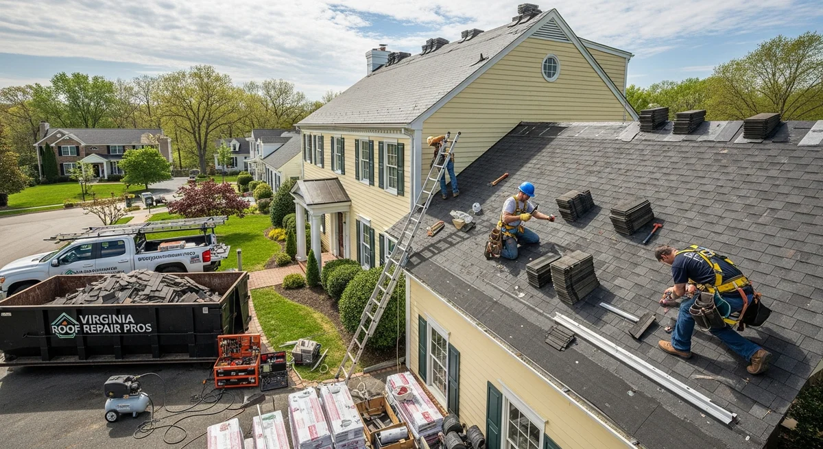 Roof repair in Springfield Virginia